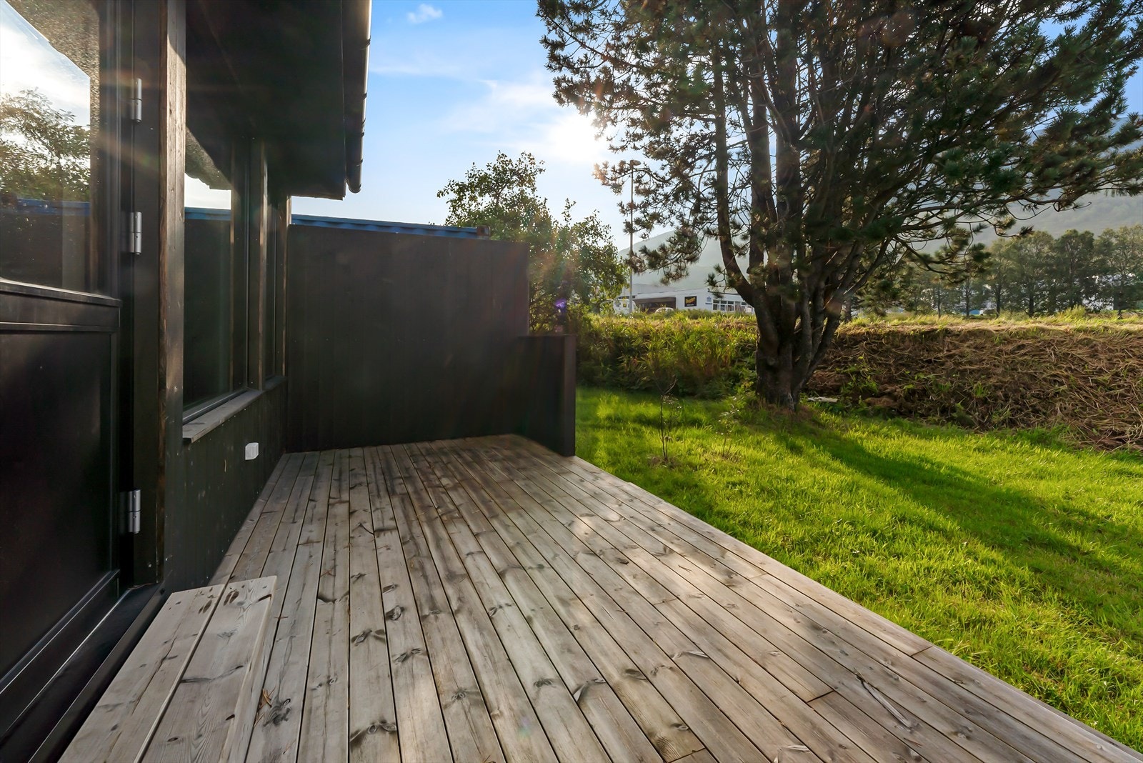 Del av uteområde Galleribilde