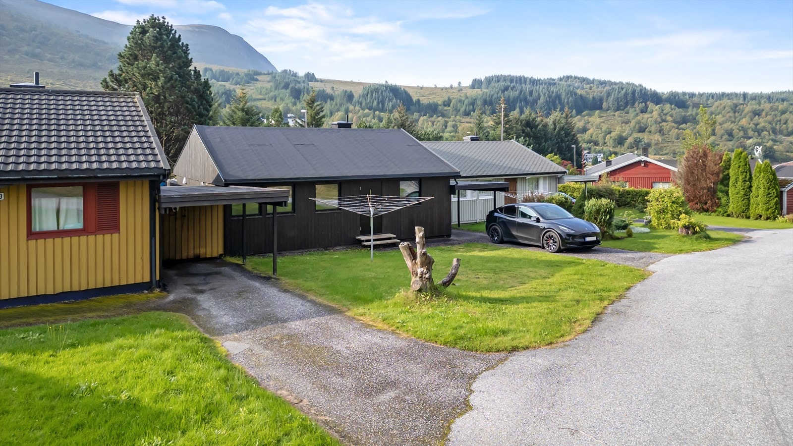 Mot innkøyring og parkering Galleribilde