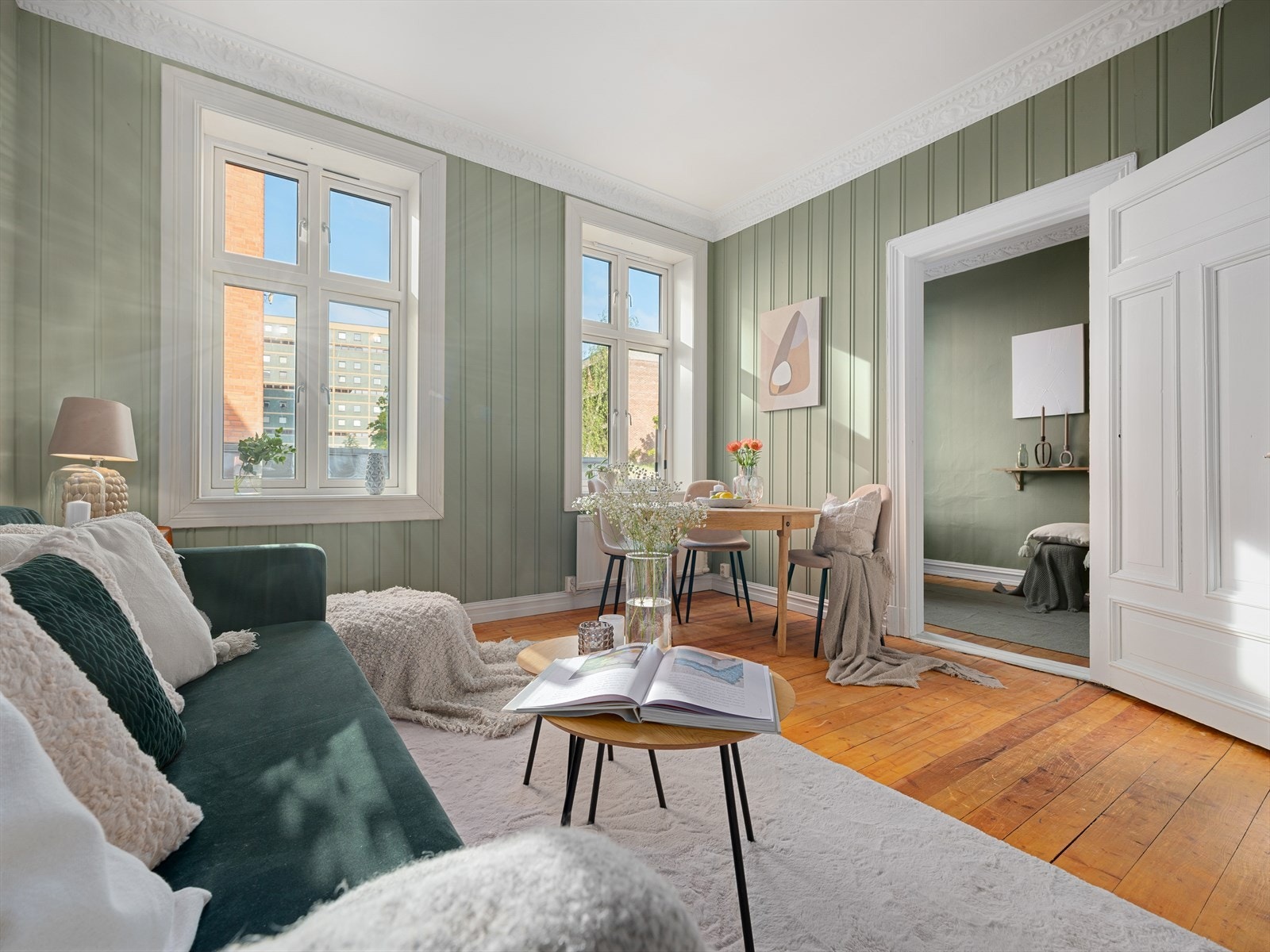 - Legg merke til det originale tregulvet - Galleribilde