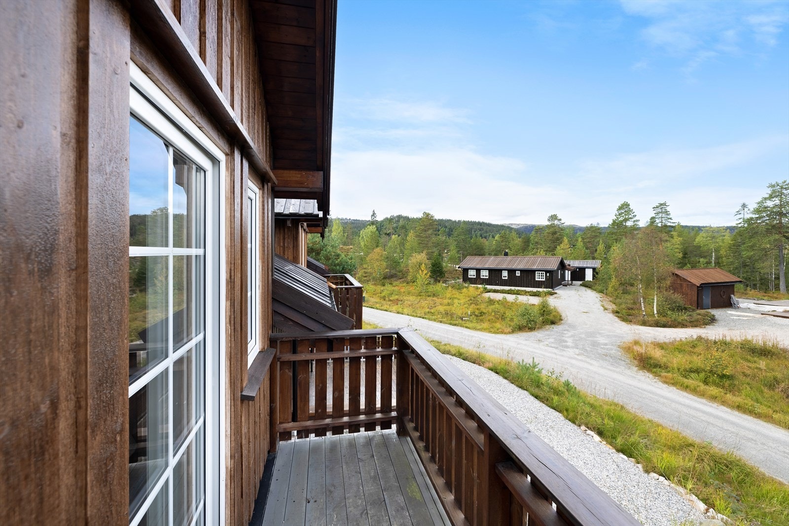 Balkong fra hovedsoverommet. Galleribilde