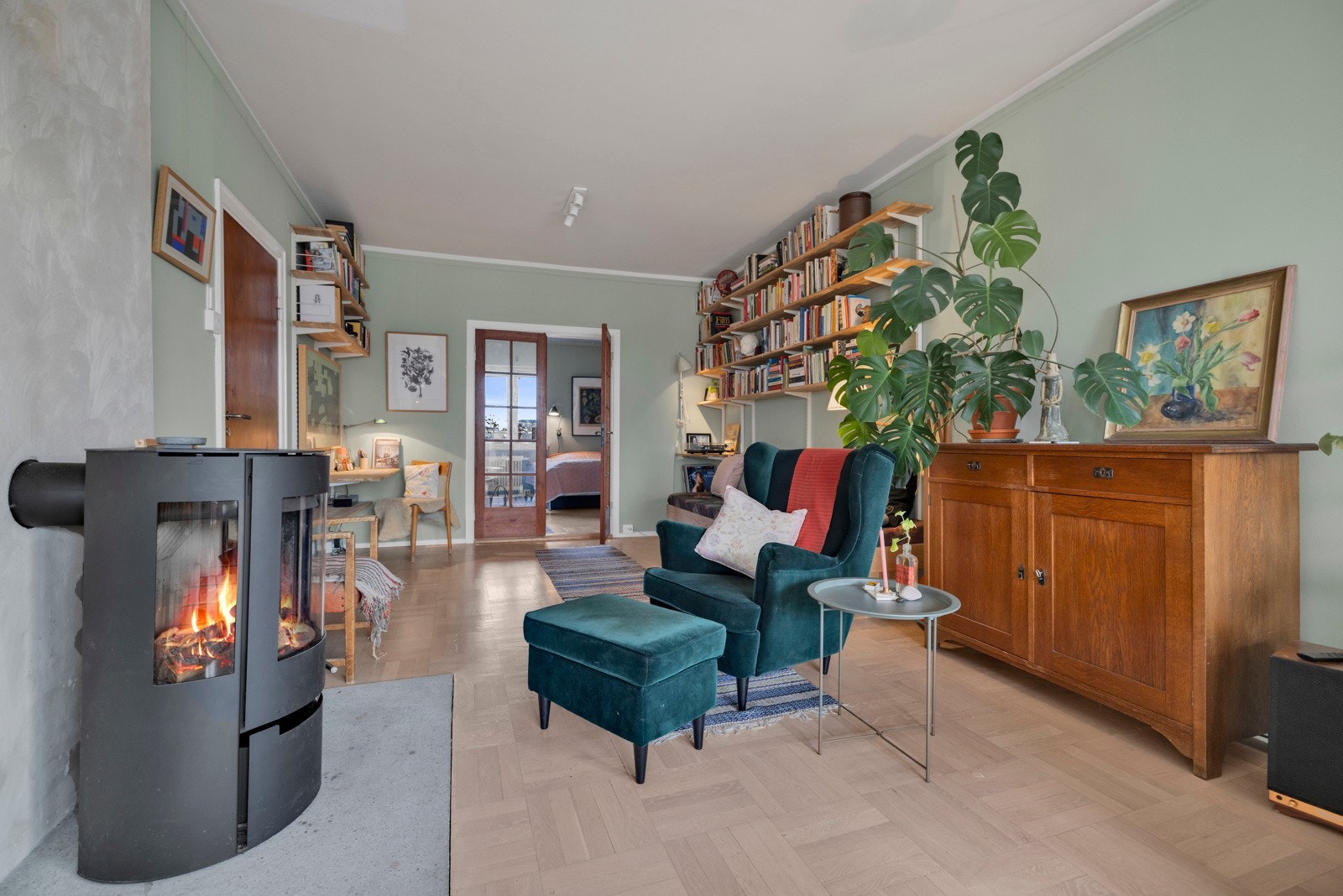 Peisovnen gir hygge og varme i den kalde årstiden Galleribilde