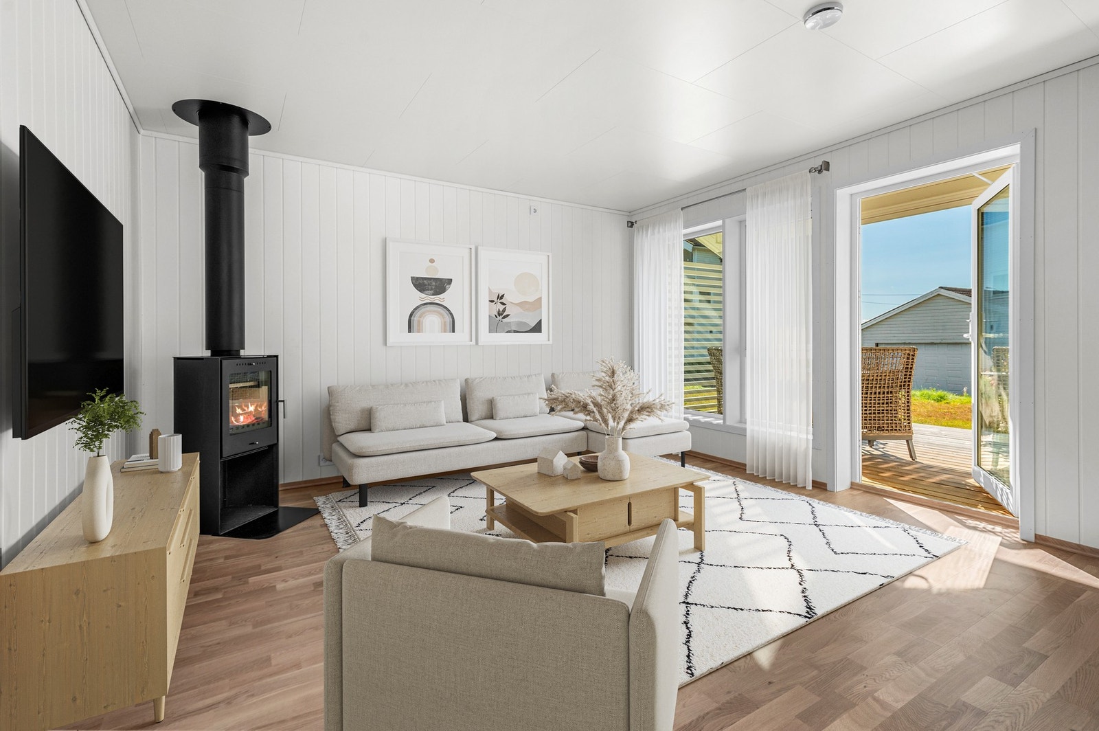 Velkommen til Tømratunet 29! En nyoppført halvpart av tomannsbolig med gjennomgående god standard. Galleribilde