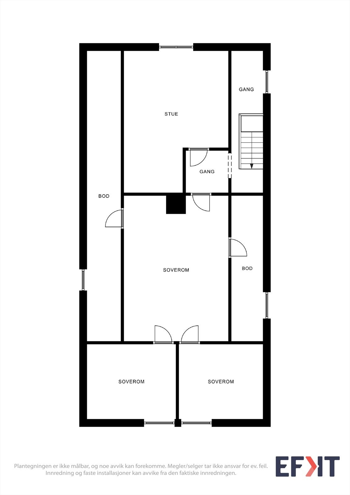 Planskisse 2. etasje Galleribilde