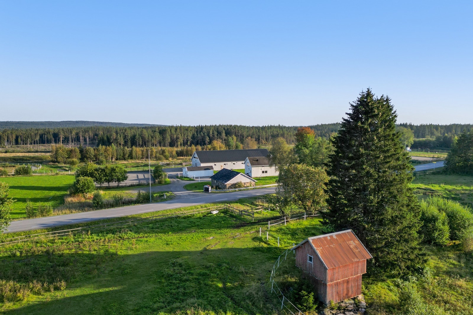 Oversiktsbilde fra nord Galleribilde