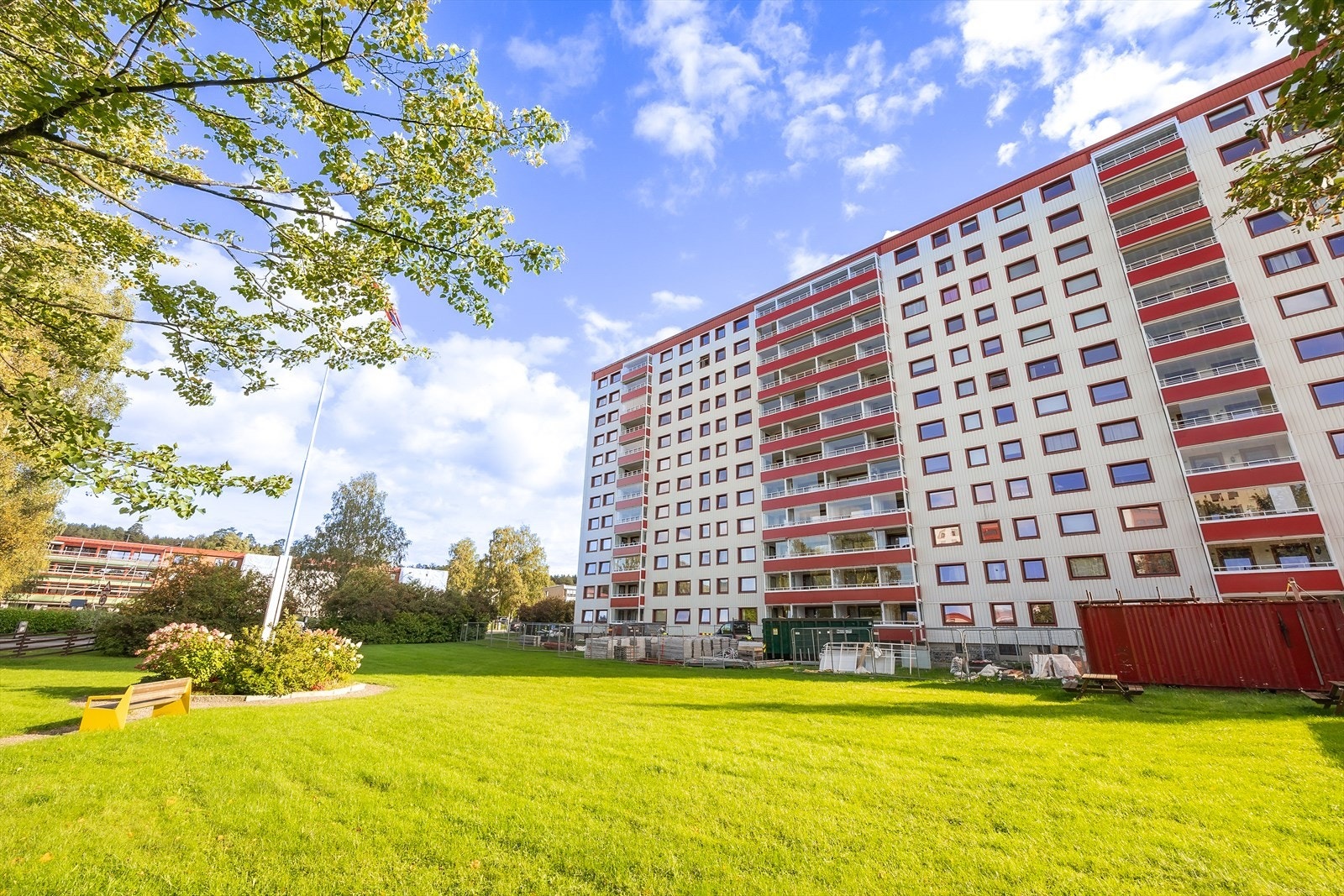 Borettslaget har flotte opparbeidede fellesområder Galleribilde