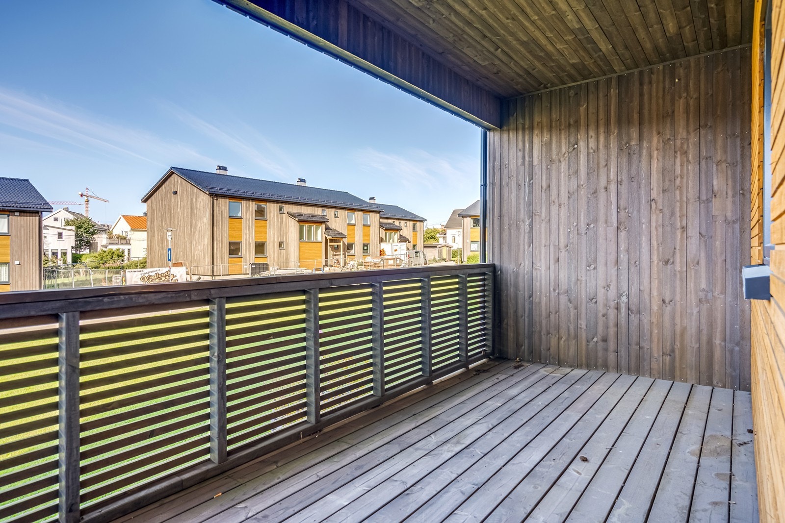 Overbygget terrasse. Galleribilde