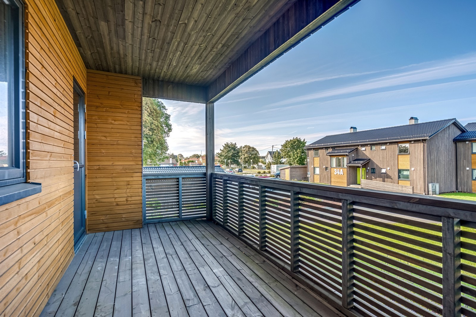 Overbygget terrasse. Galleribilde