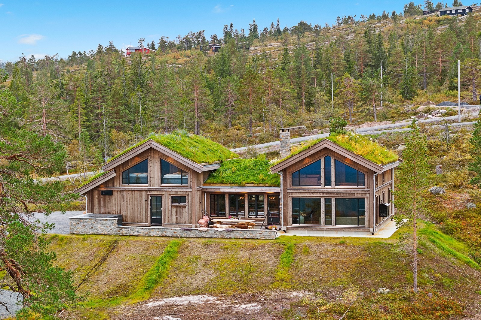 Velkommen til Øvre Bergsveggen 26 - En energieffektiv høykvalitetshytte Galleribilde