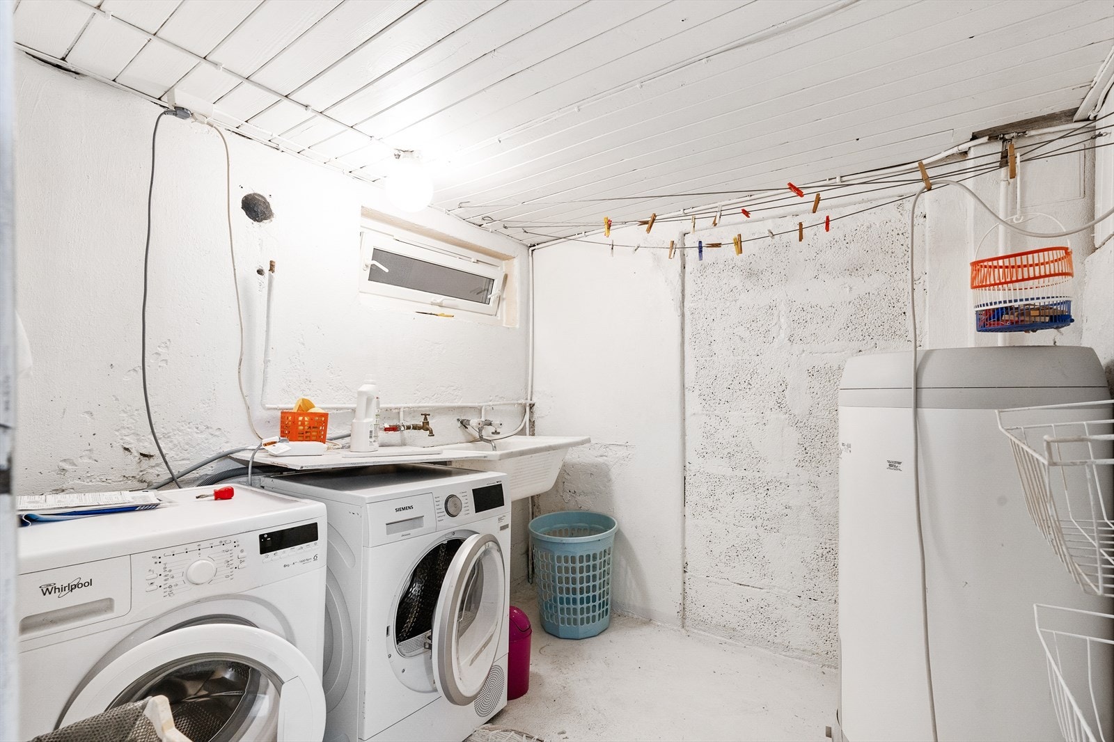 Kjeller: Vaskerom Galleribilde