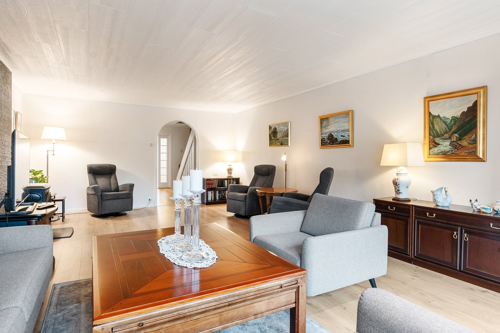 1. etg: Stueløsning Galleribilde