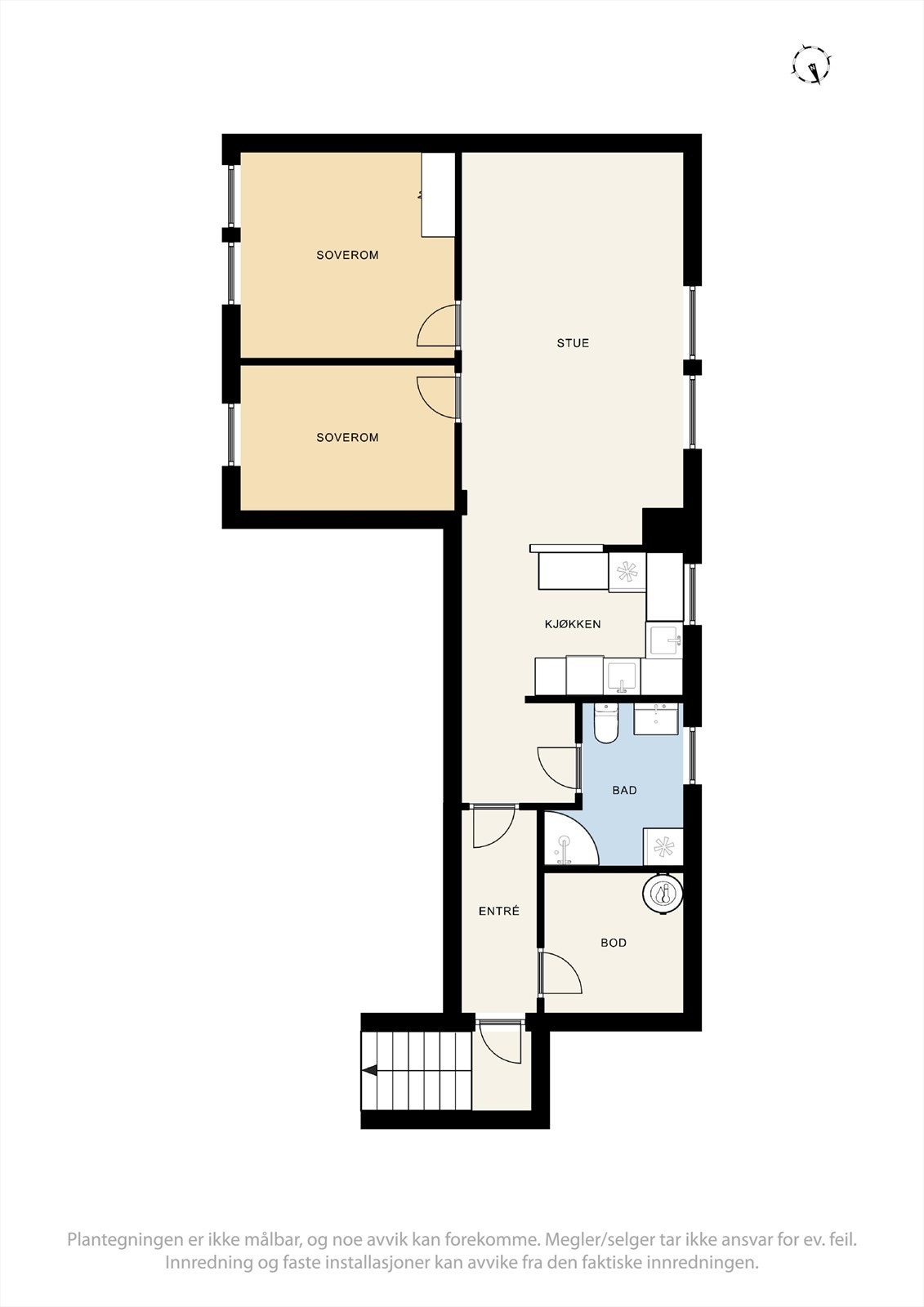 Plantegning kjeller. Galleribilde