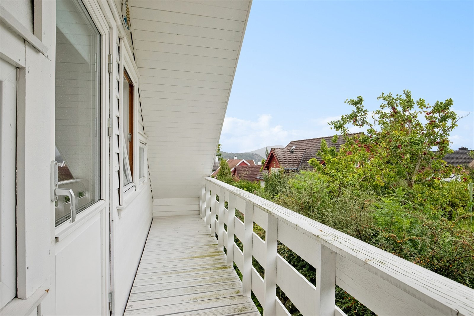 Balkongen utenfor soverommet i 2. etasje. Galleribilde