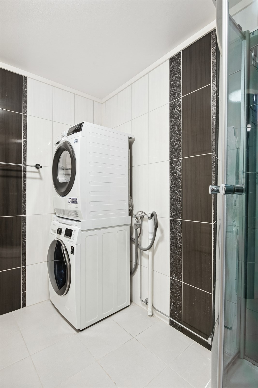 Badet har opplegg for vaskemaskin Galleribilde