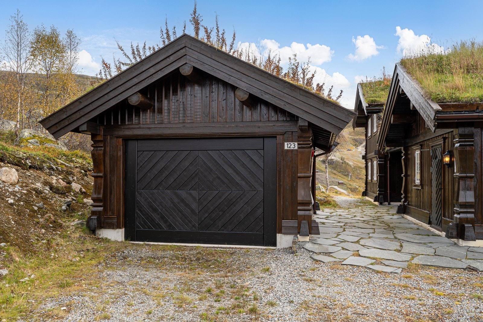 Frittstående garasje Galleribilde