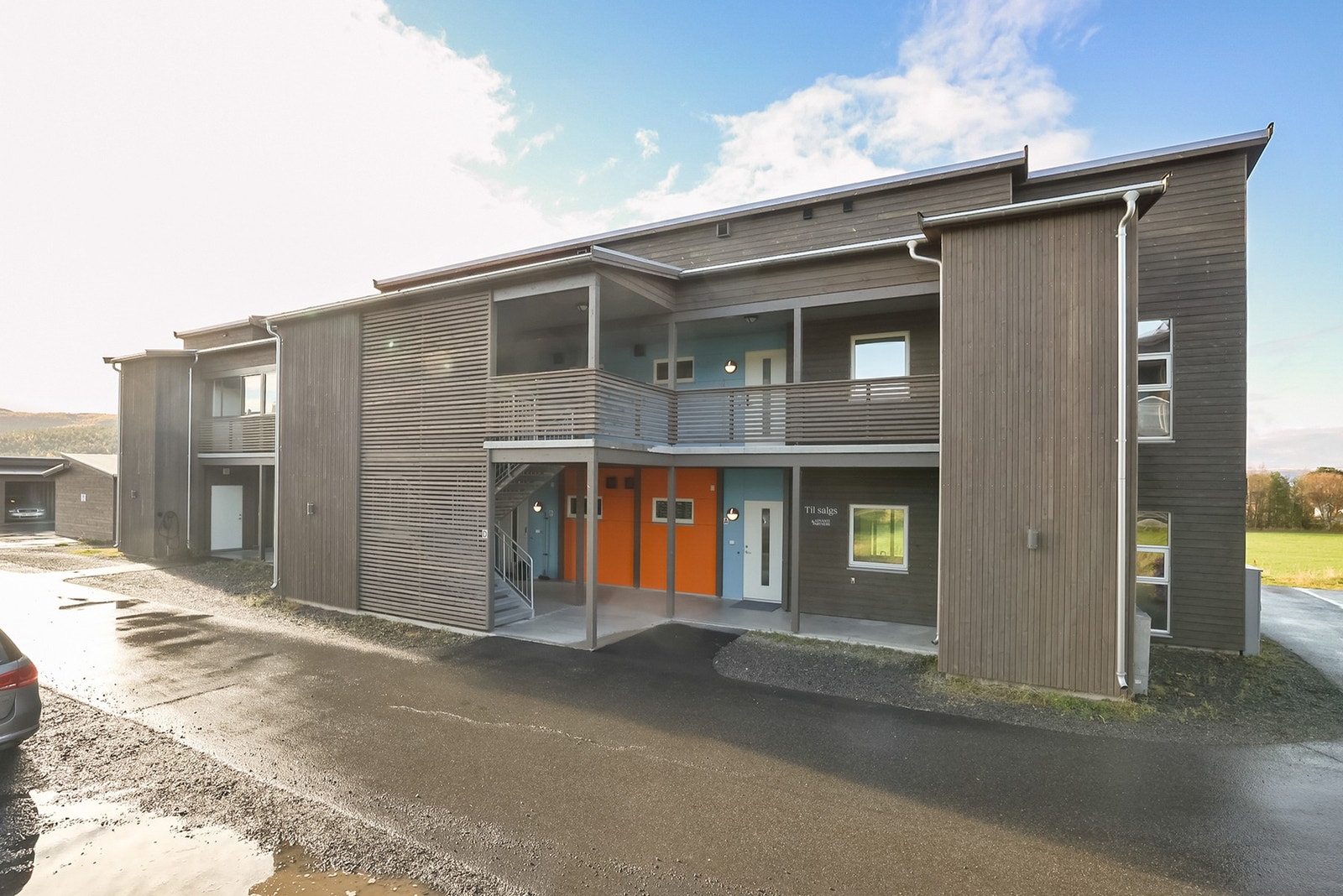 Leiligheten ligger i 1. etasje. Galleribilde