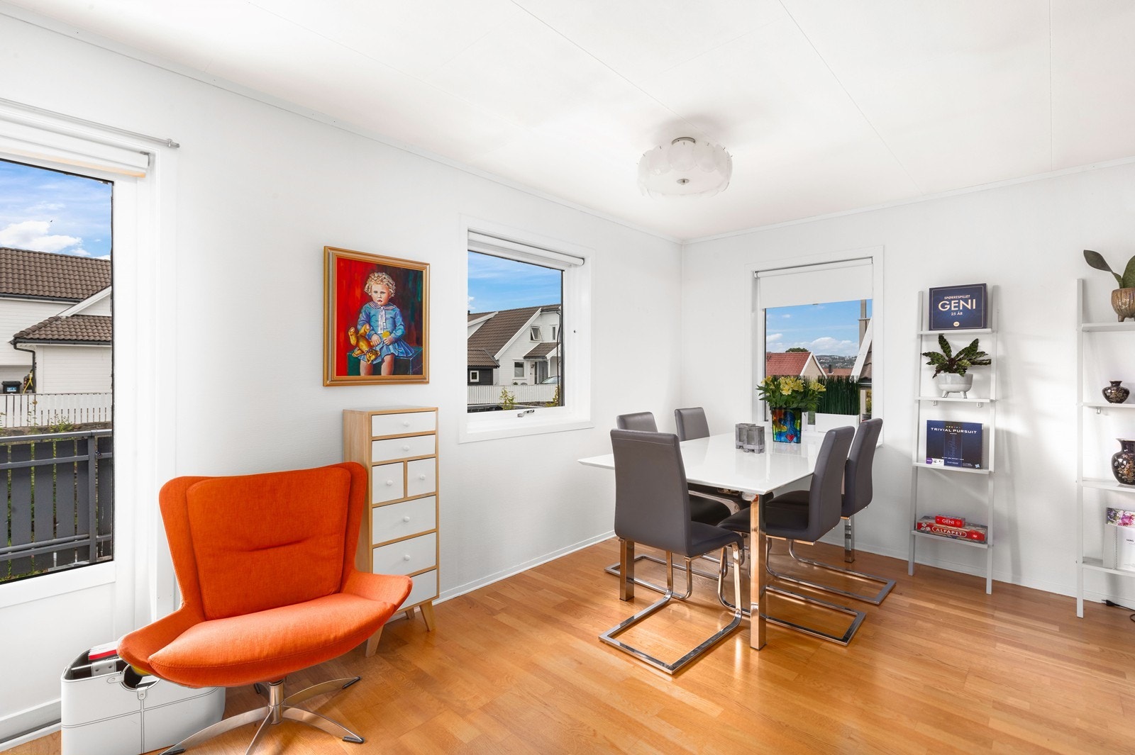 Plass til spisebord i stue Galleribilde