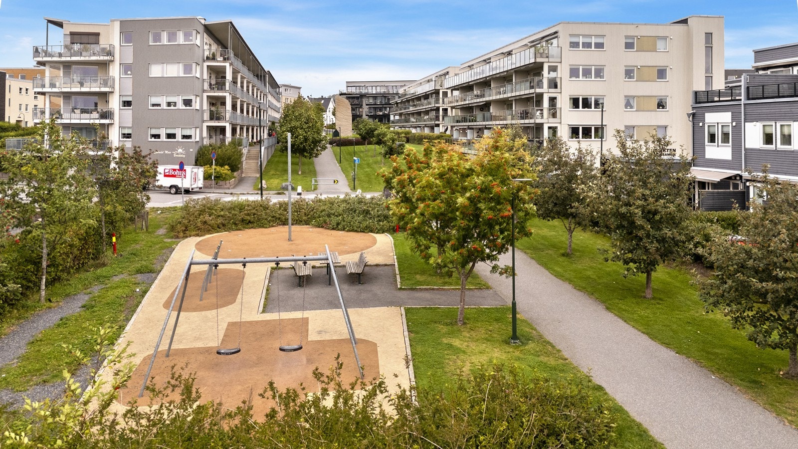 Trivelig fellesareal med gode solforhold! Galleribilde