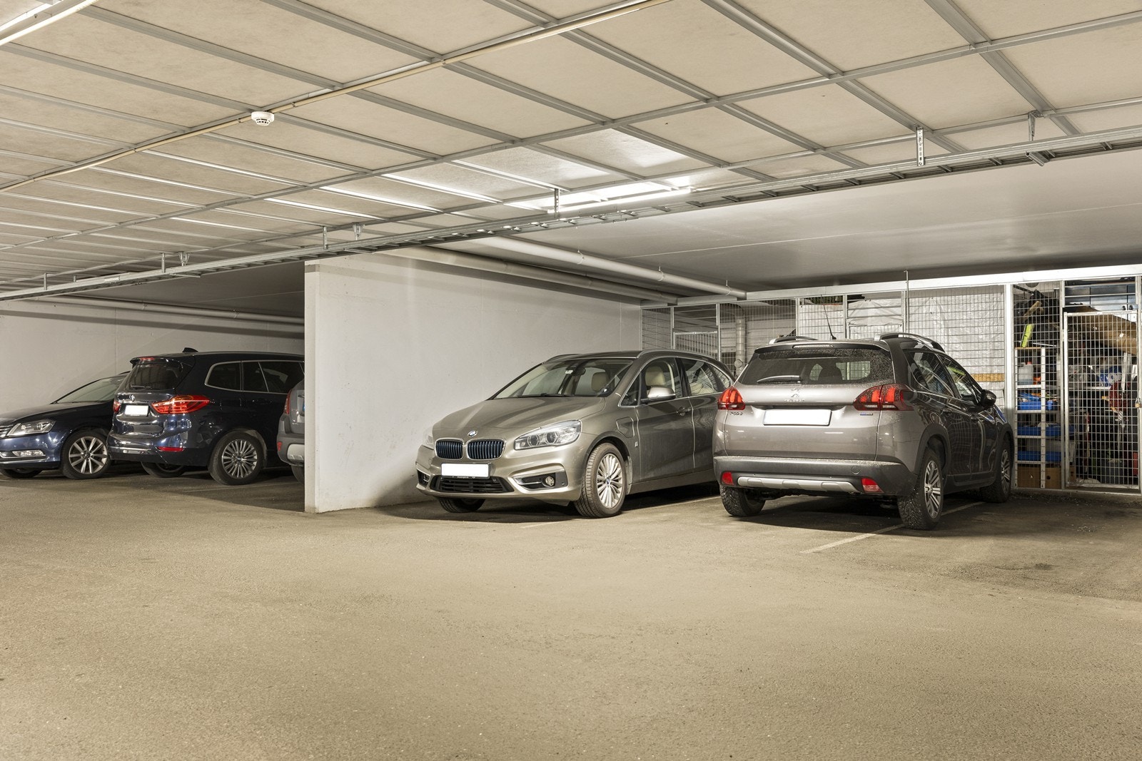 P-plass i felles garasjekjeller Galleribilde
