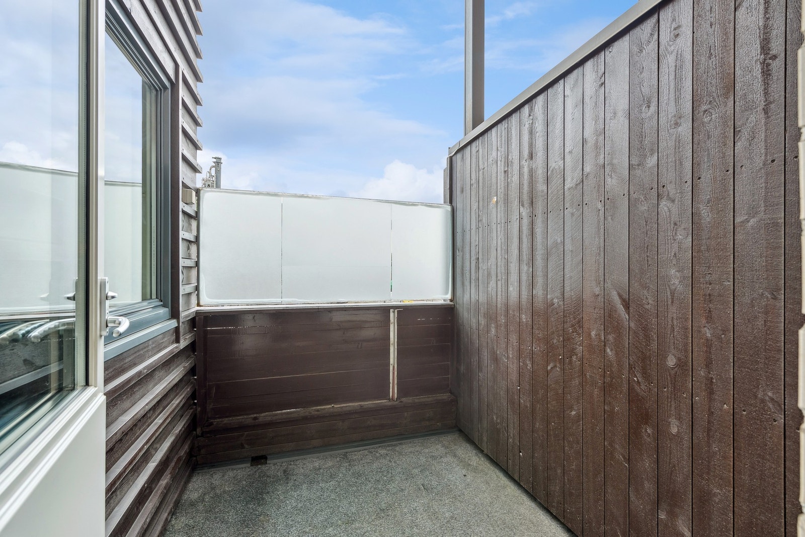 Terrasse på ca. 4 kvm tilknyttet hovedsoverom Galleribilde