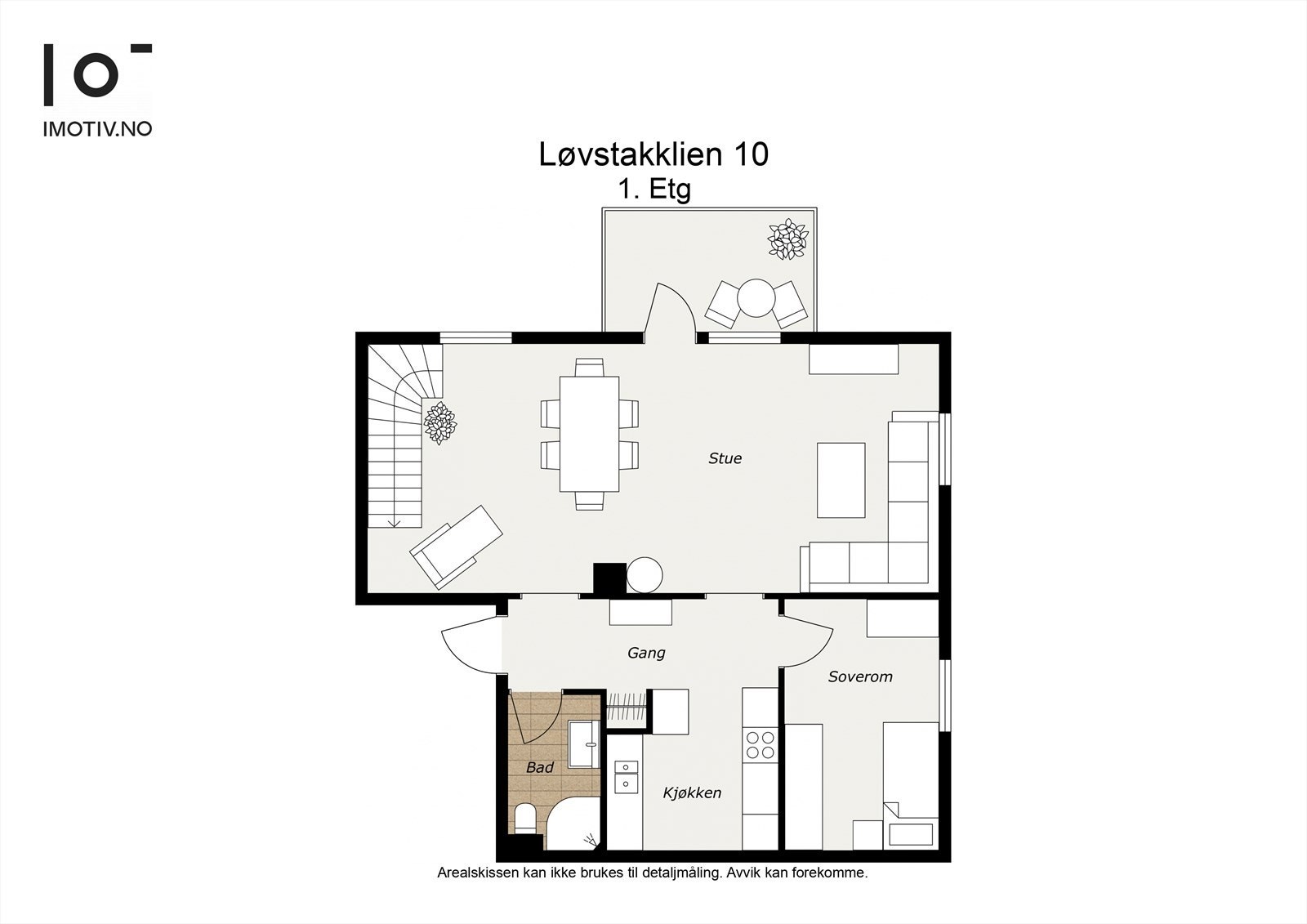 - Plantegning 1. etasje - Galleribilde