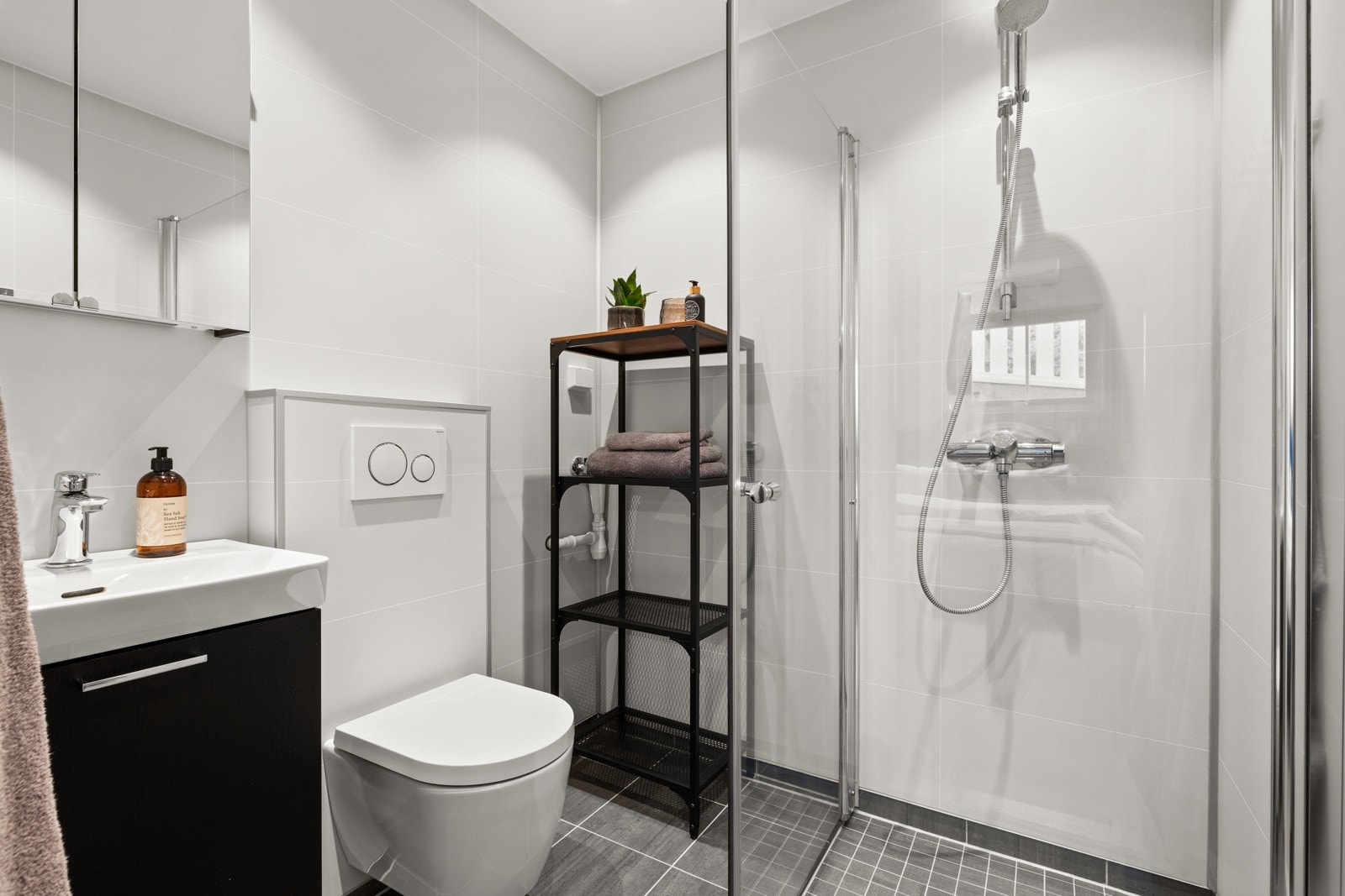 Bad/wc ble rehabilitert i 2017 Galleribilde
