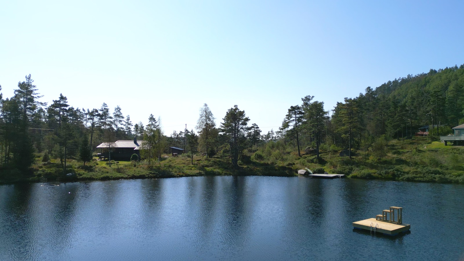 Tomtens plassering Galleribilde