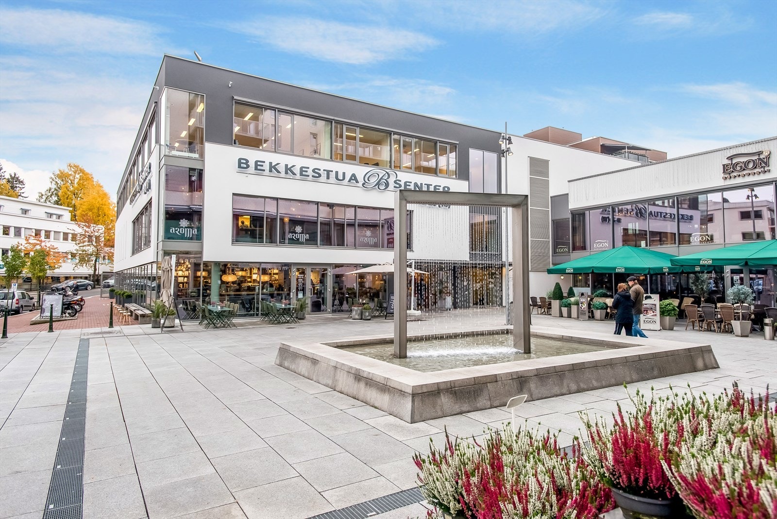 Kort vei til Bekkestua senter. Galleribilde