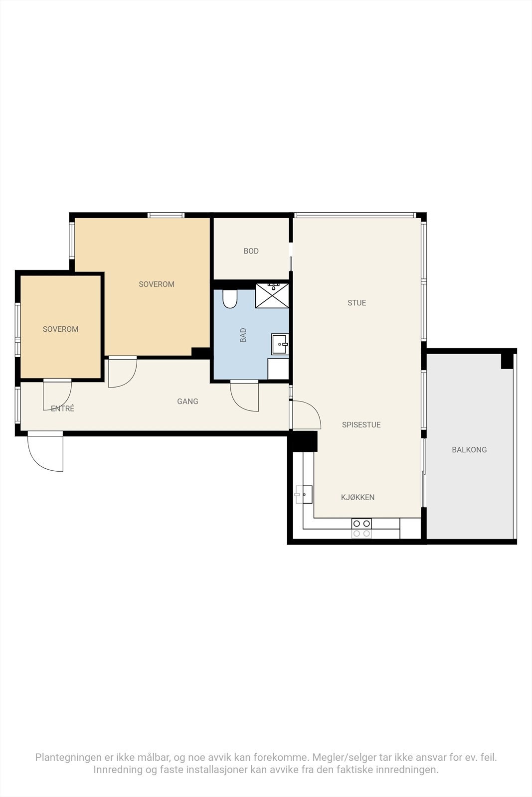 Plantegning. Galleribilde