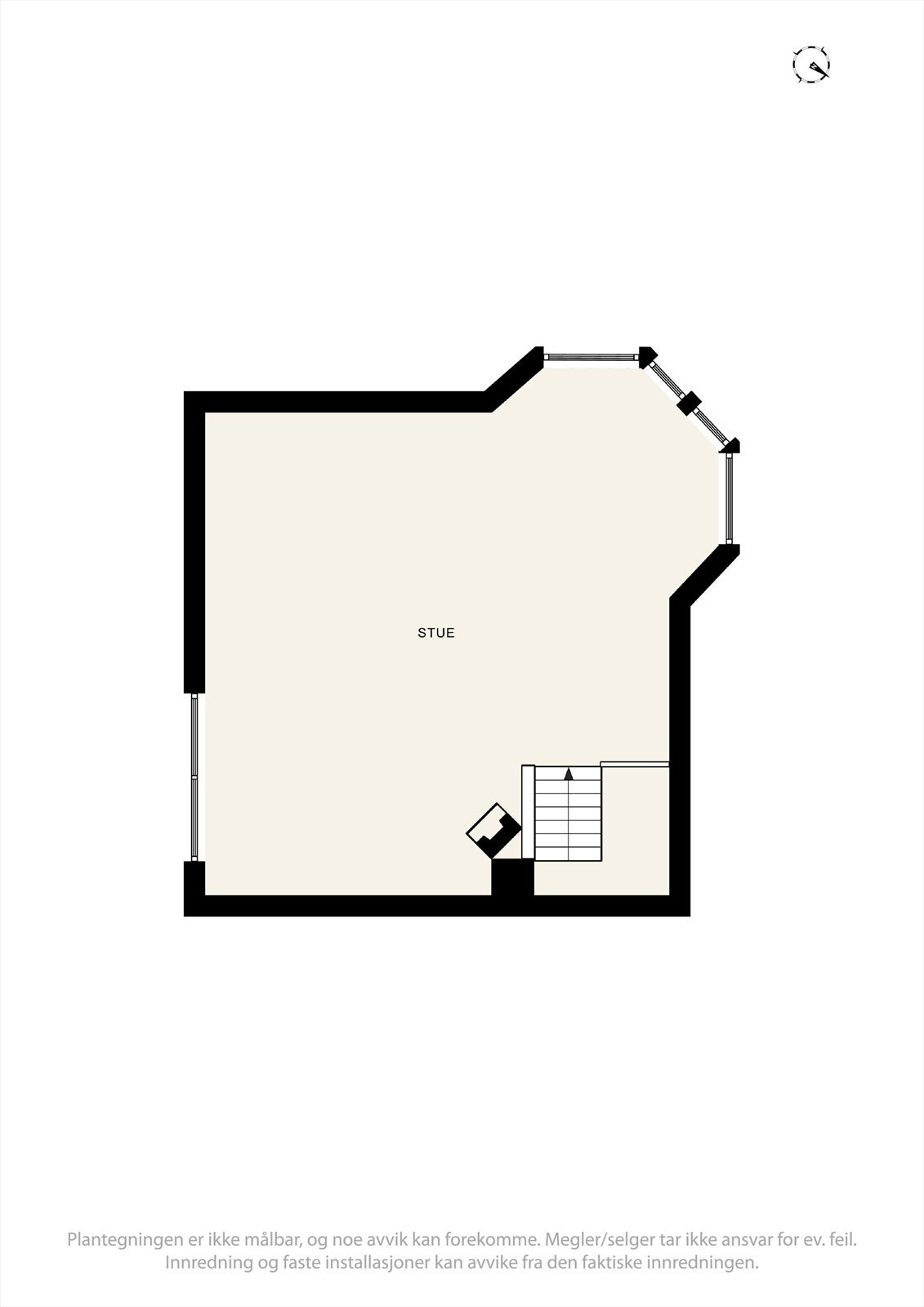 Planskisse tredje etasje. Galleribilde