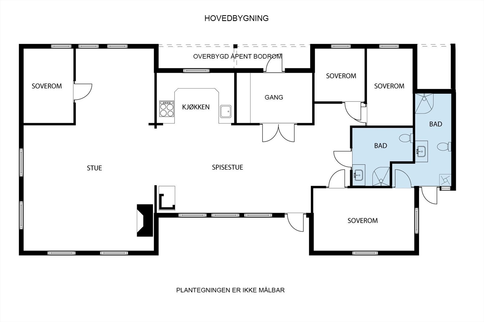 Plantegning 2 D, hytte.jpg Galleribilde