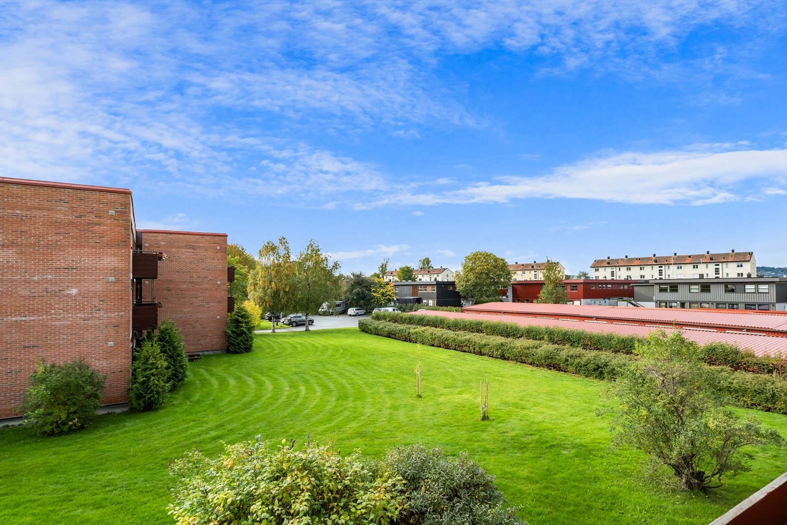 Utsikt fra veranda. Galleribilde