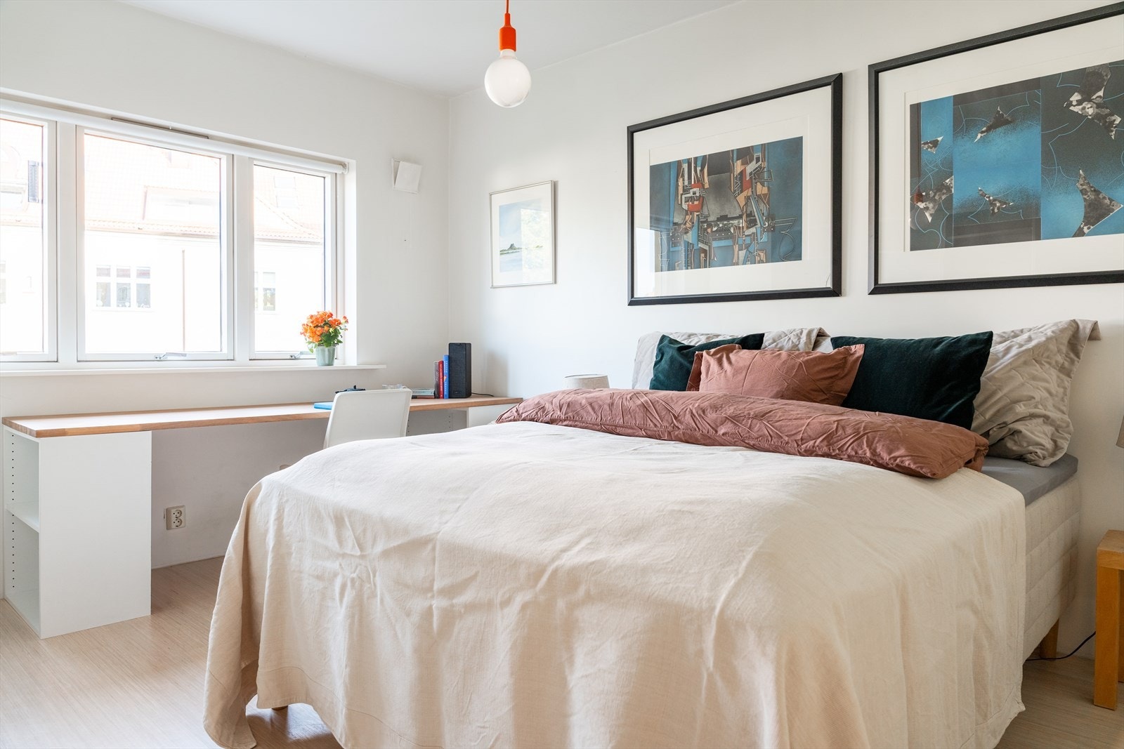 Leiligheten kan skimte med to soverom av god størrelse. Galleribilde