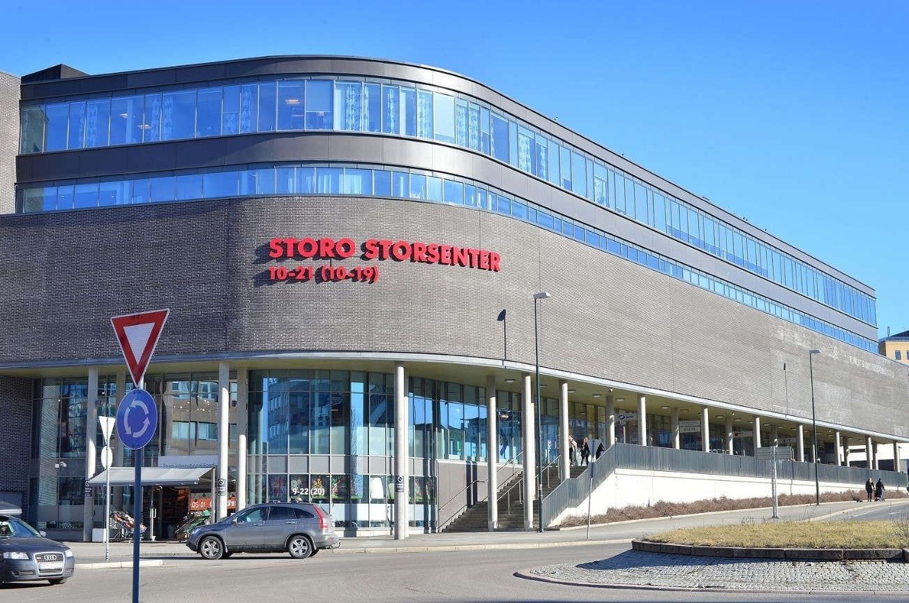 Norges største kjøpesenter Storo storsenter ligger en kort spasertur unna leiligheten Galleribilde