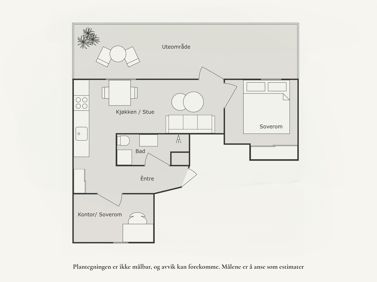 Plantegning. Galleribilde