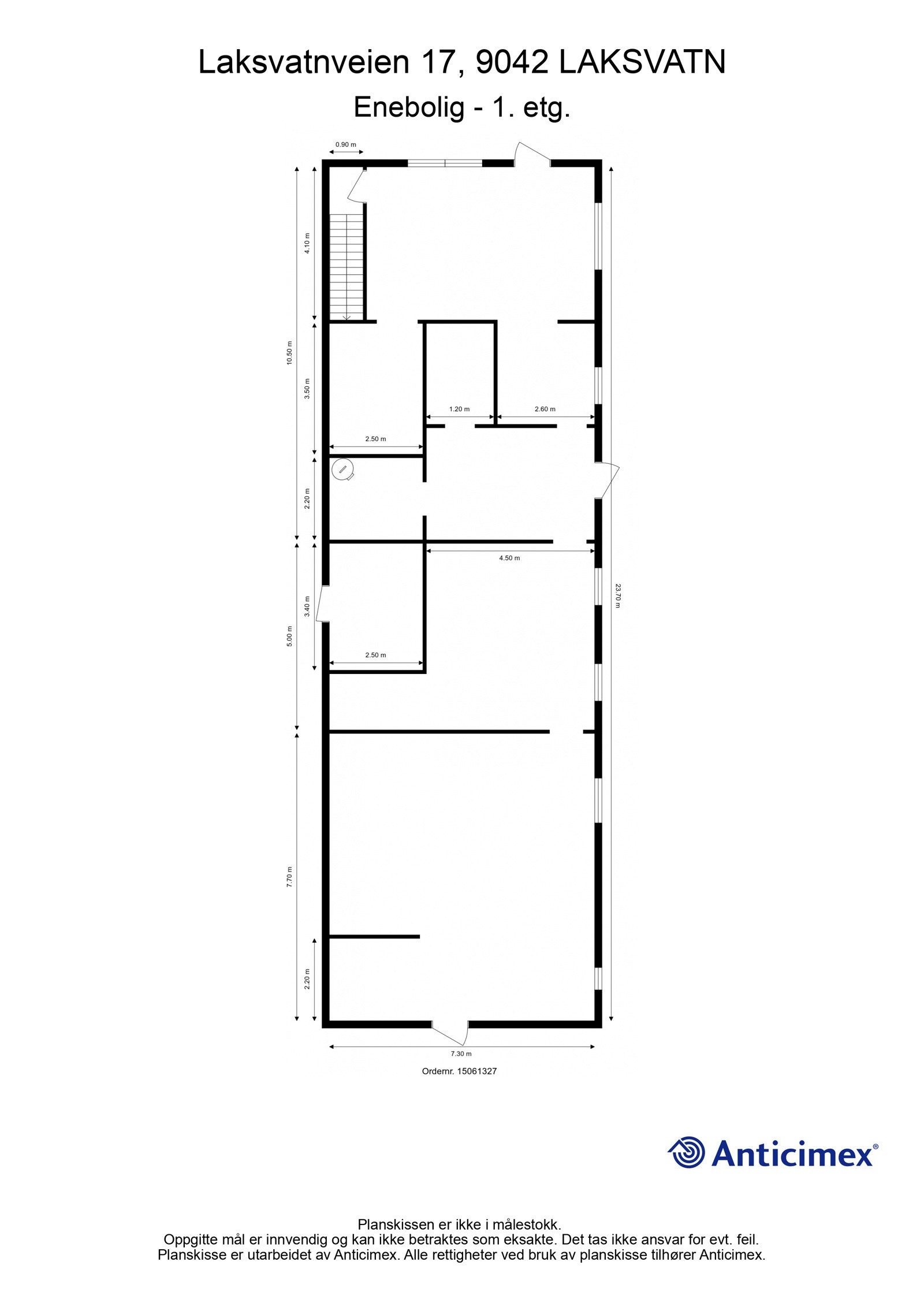 Plantegning 1.etasje. Galleribilde