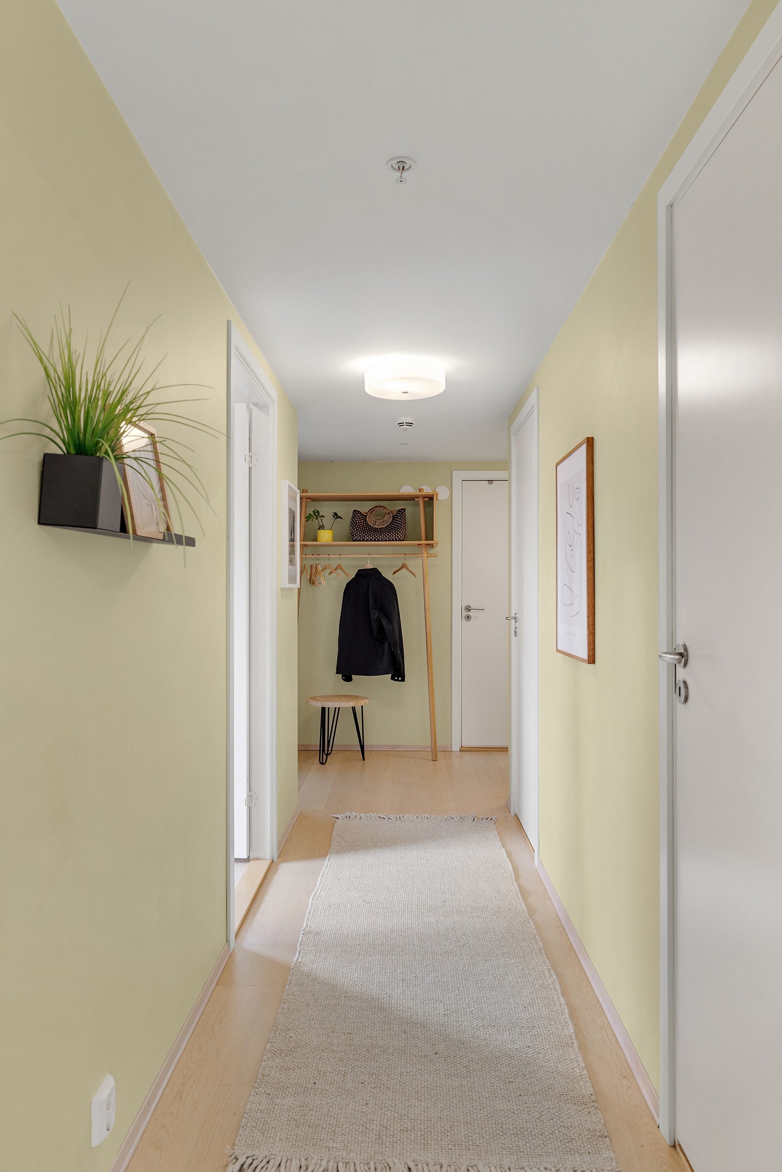Boligen har en meget innbydende inngangsparti Galleribilde