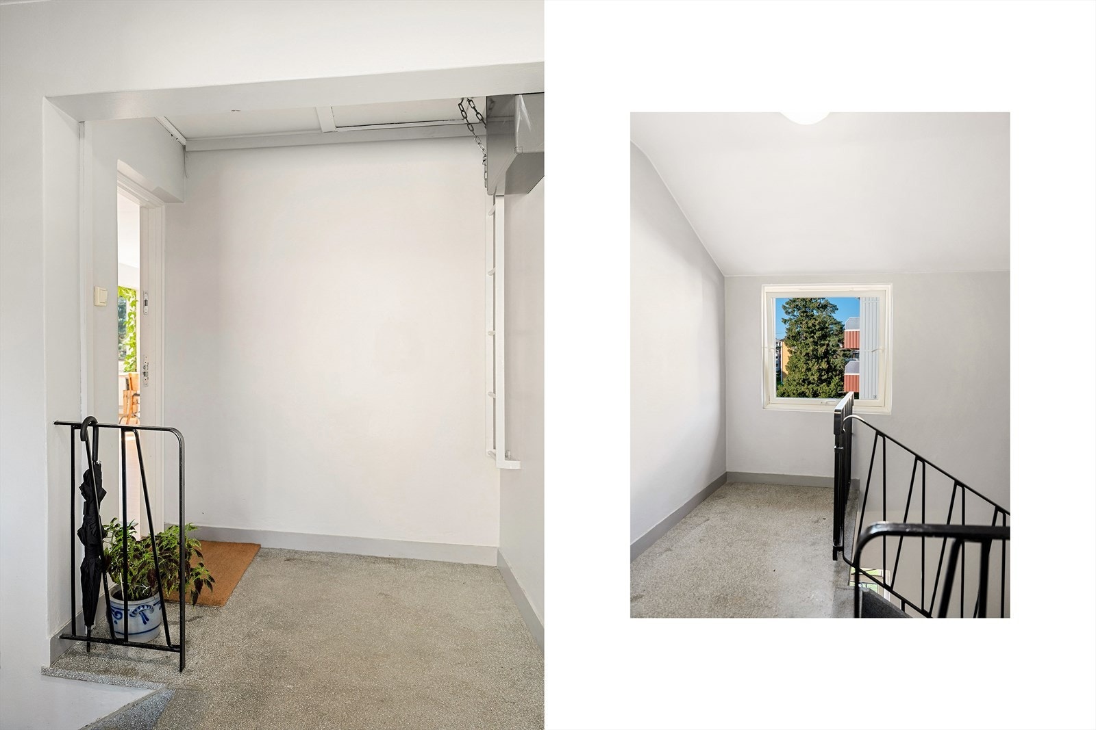 Eneste toppleiligheten i oppgangen. Ingen naboer som bruker gangen i denne etasjen Galleribilde
