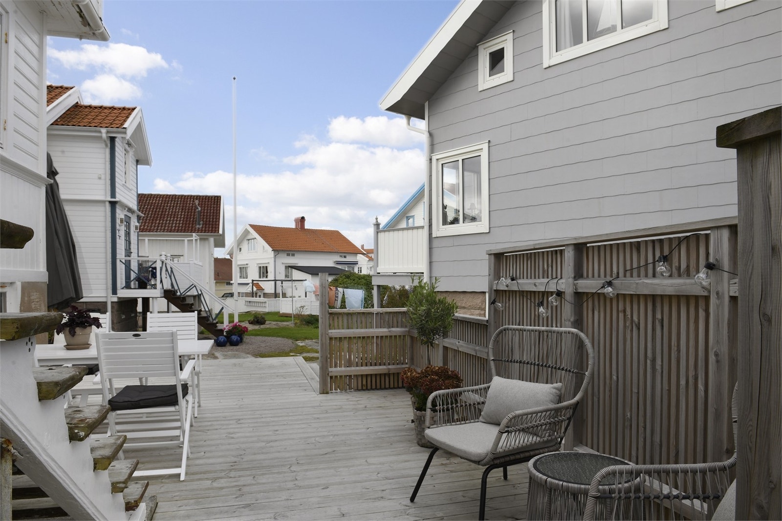 Med flertalet uteplatser Galleribilde
