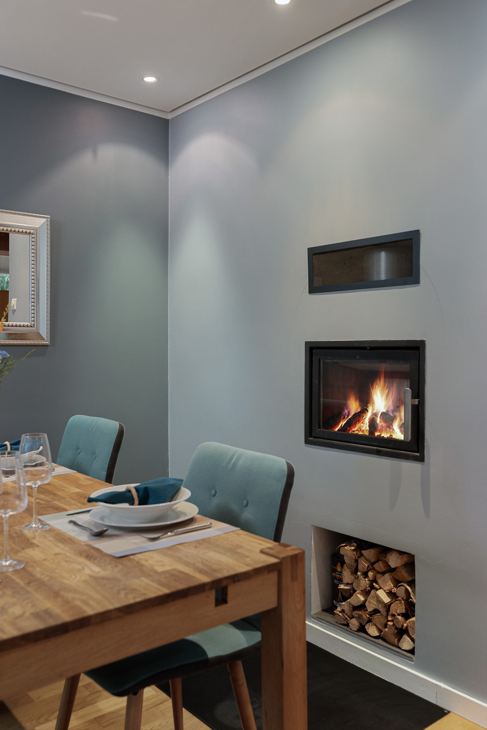 Detaljbilde peis Galleribilde