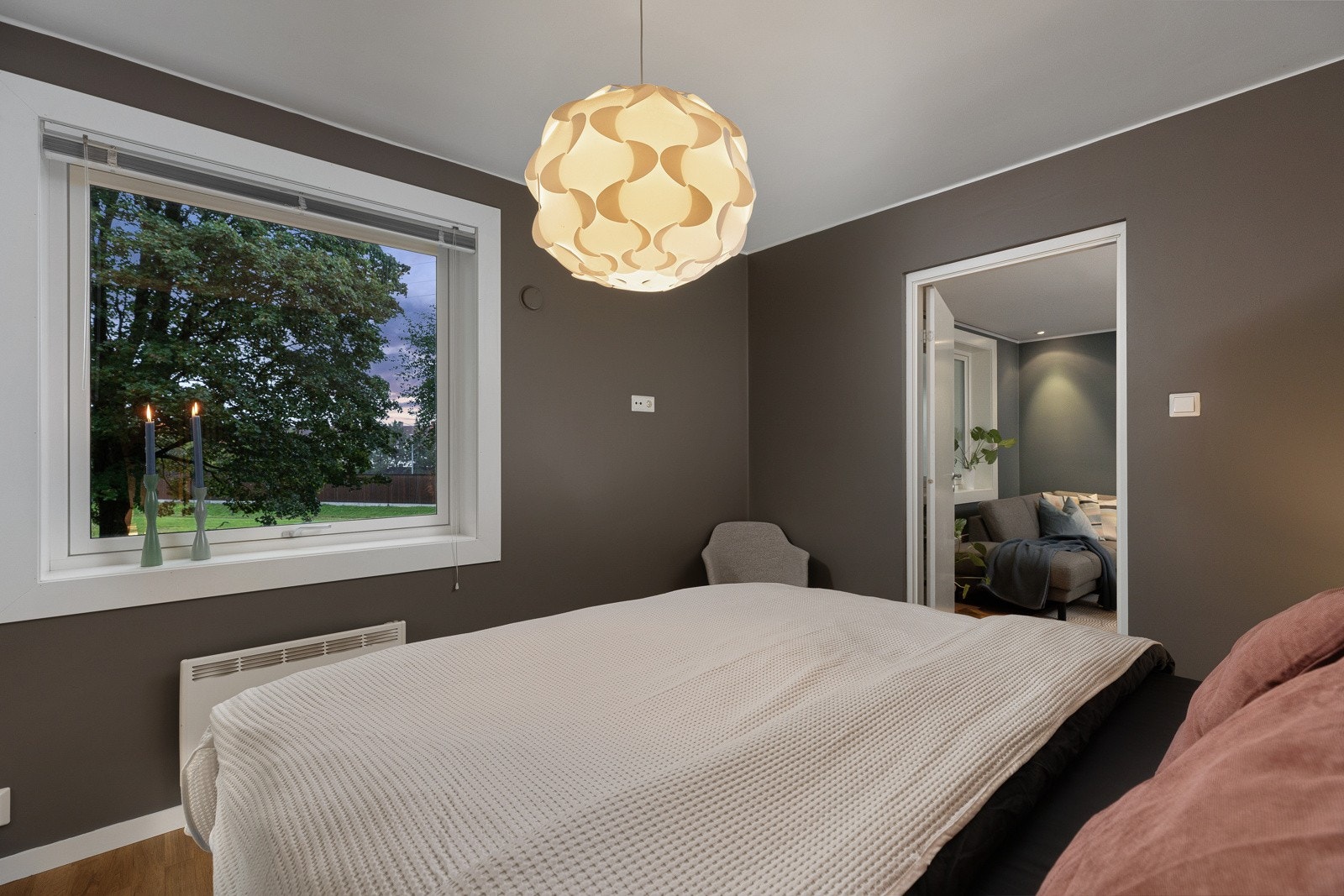 Delikat hovedsoverom Galleribilde