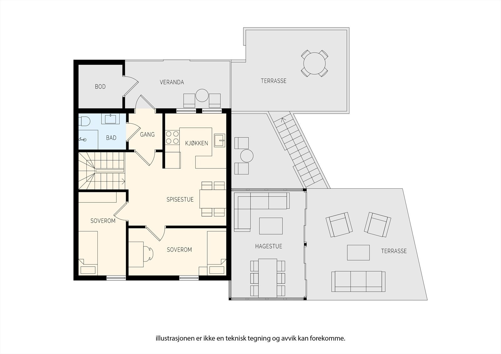 Presentasjon 1. etg. Galleribilde