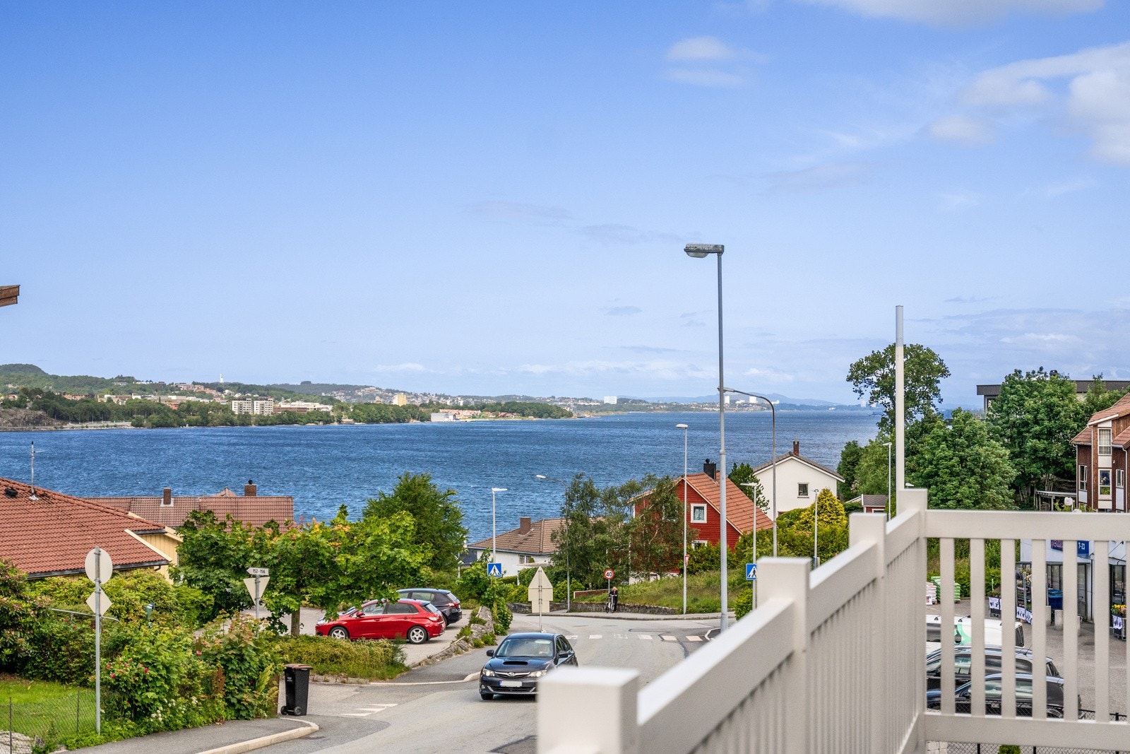 Fantastisk utsikt fra terrassen! Galleribilde