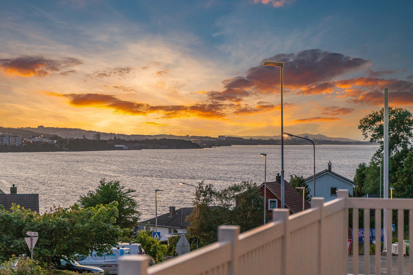 Kveldsbilde - Utsikt Galleribilde