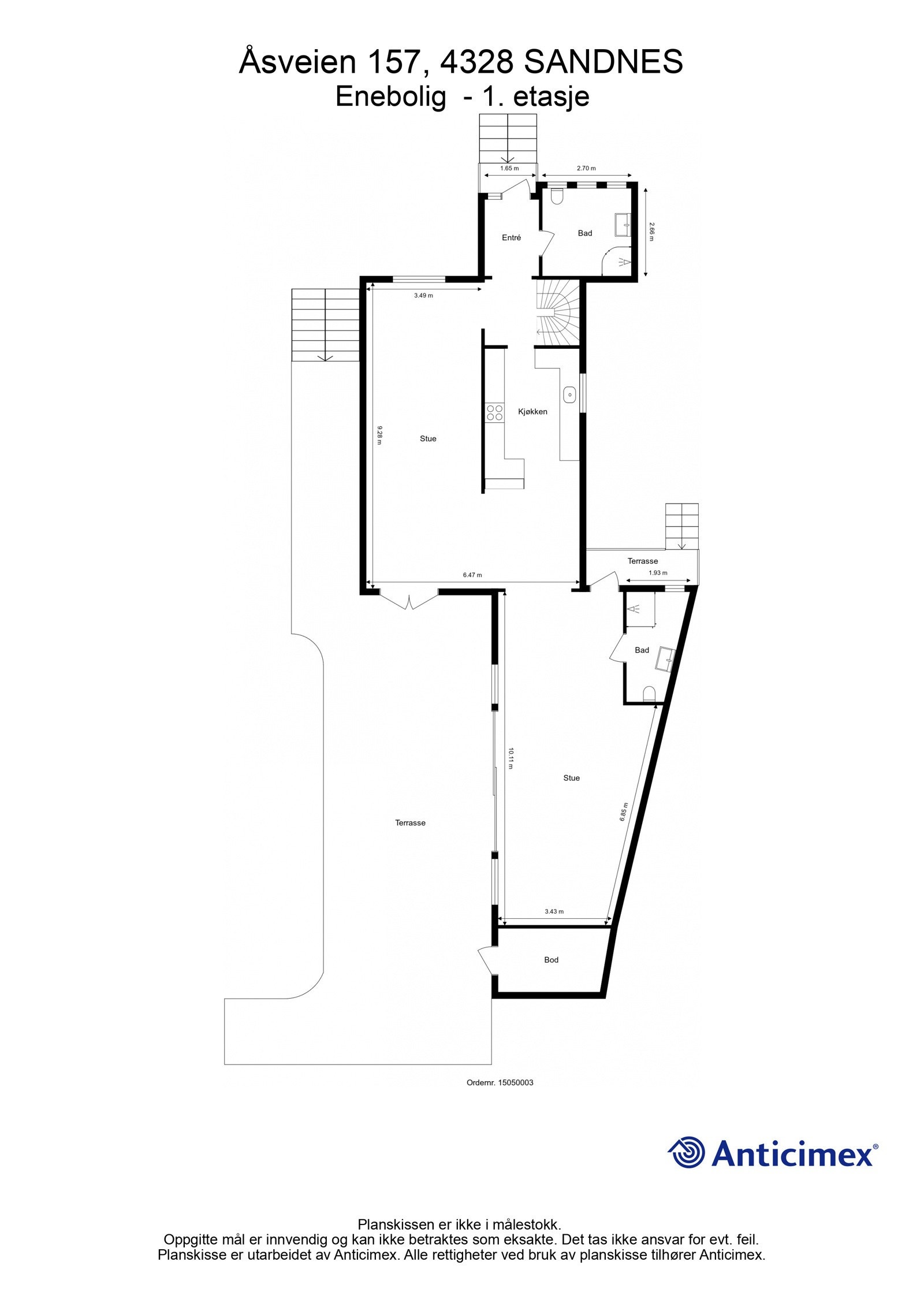 Plantegning | 1.etasje Galleribilde