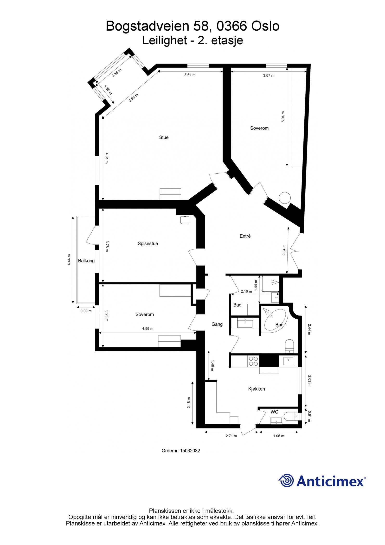 Planskisse Galleribilde