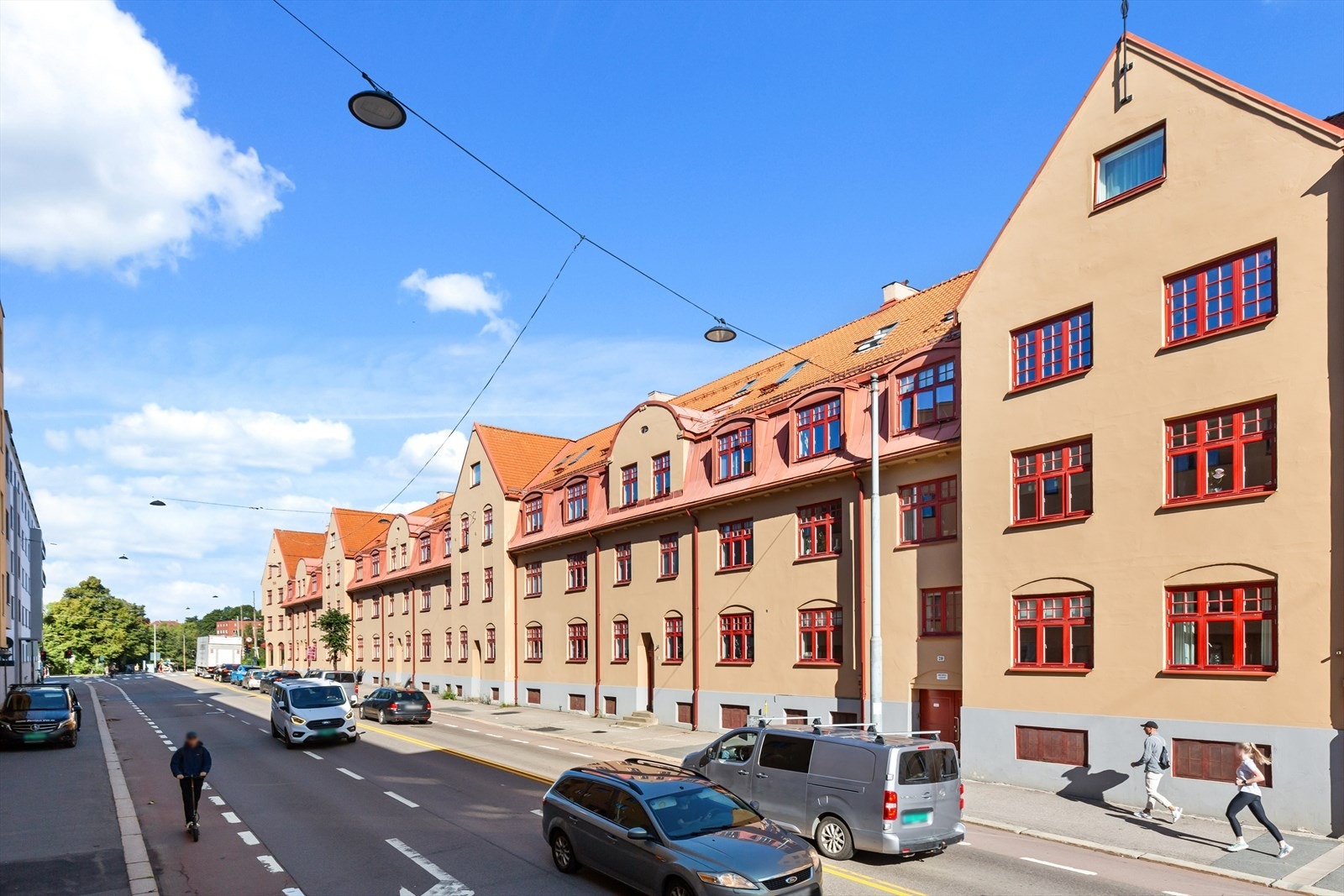 Fasaden til Marcus Thranes gate 20. Galleribilde