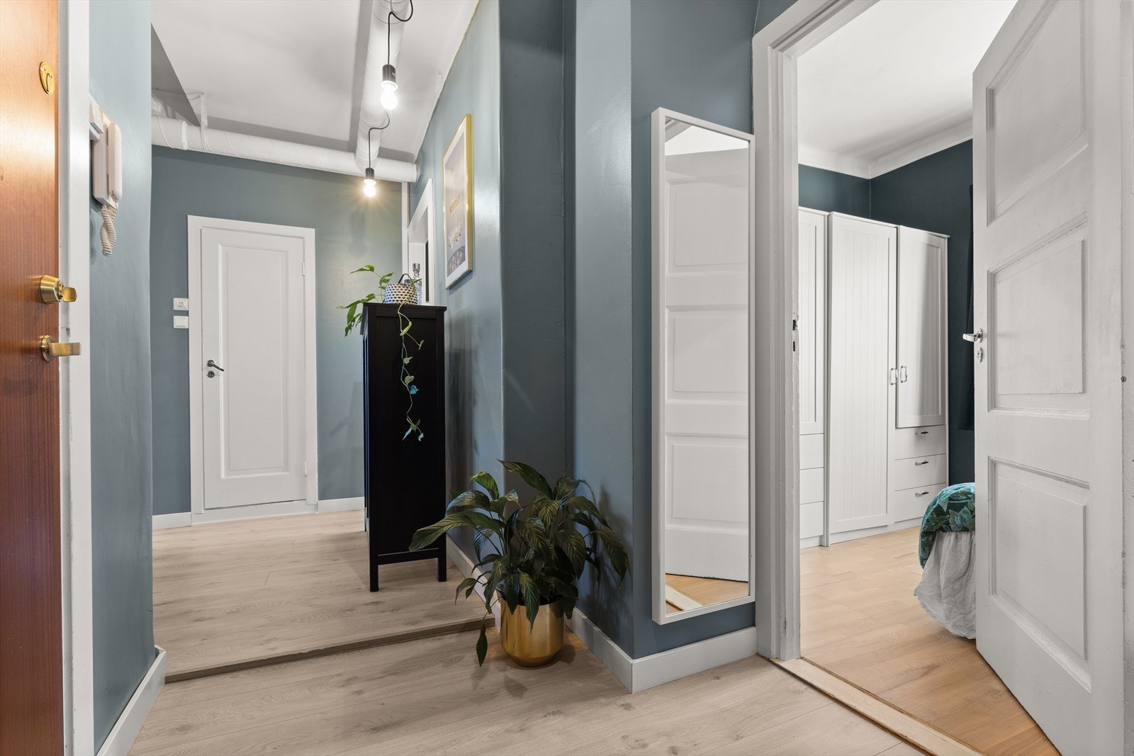 Luftig entré. Galleribilde