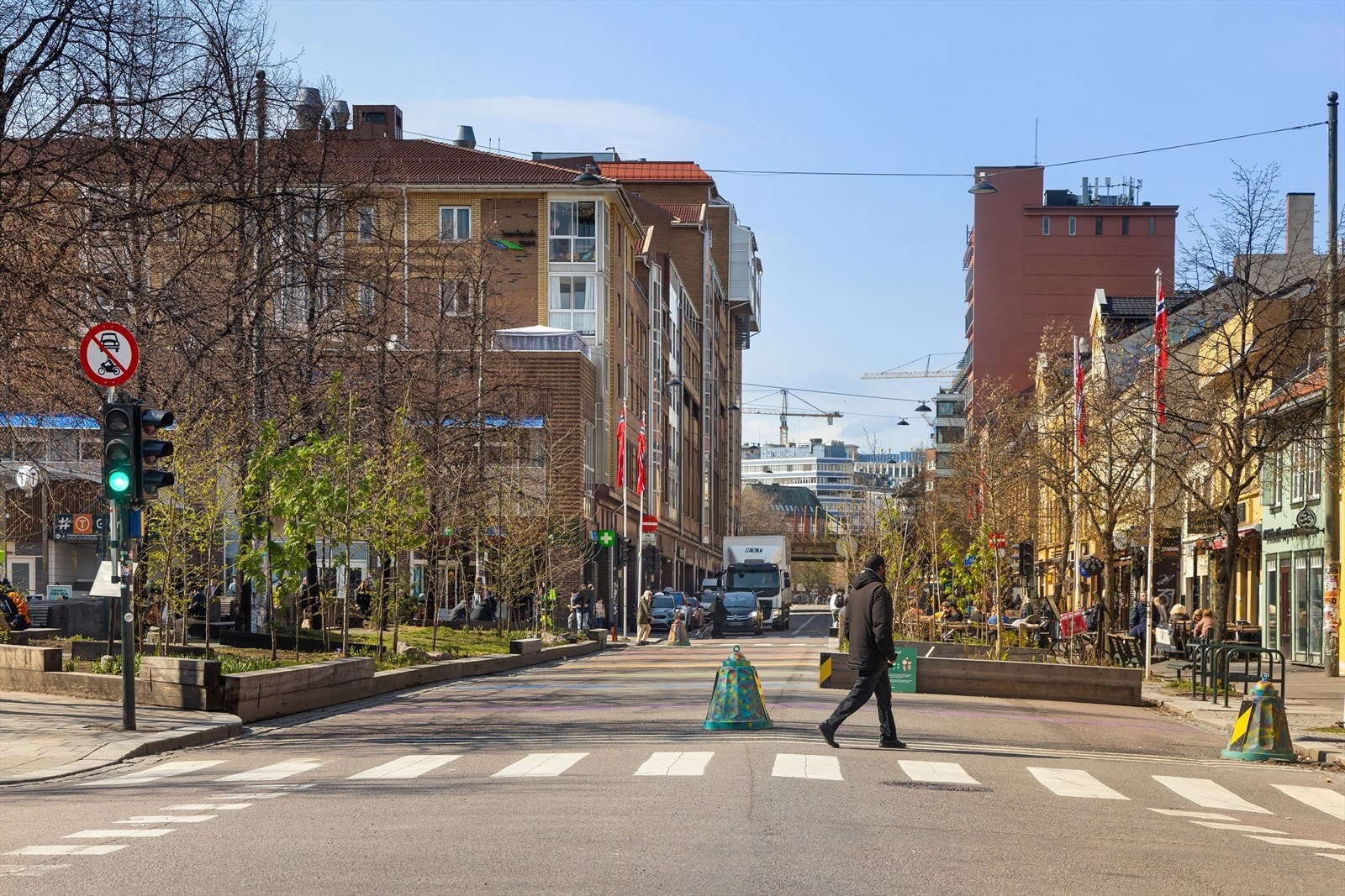 - På Grønland har man alt innen gangavstand; alt fra trikk, t-bane, bussforbindelser, Oslo S og Karl Johan - Galleribilde