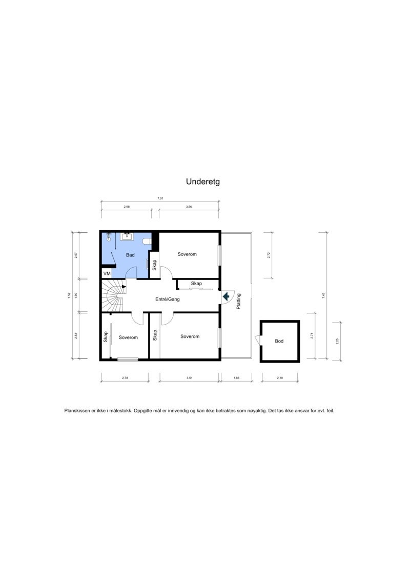 Plantegning 1 Galleribilde