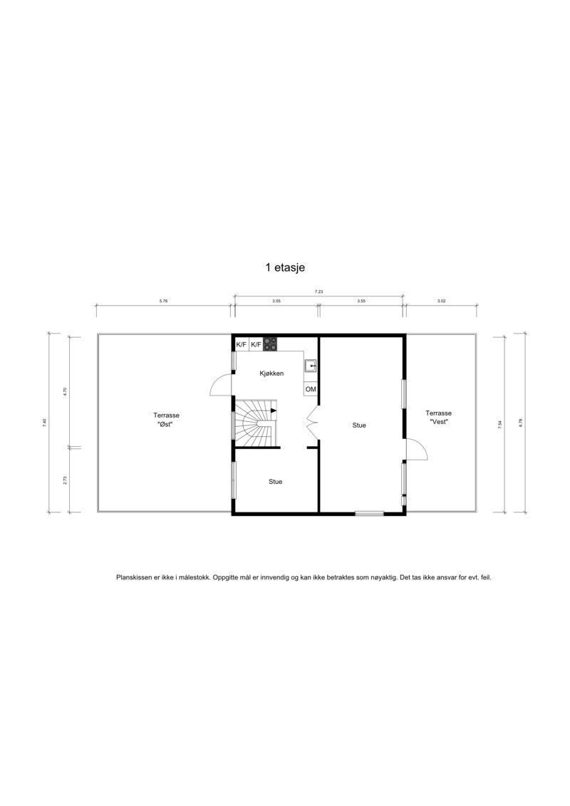 Plantegning 2etasje Galleribilde